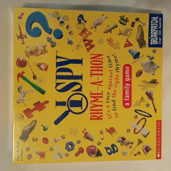 I Spy Rhyme-A-Thon Family Game FACTORY SEALED (2002) - Picture 1 of 11